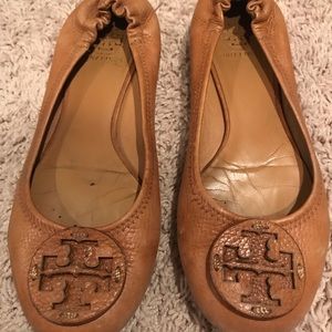 Tory Burch tan flat